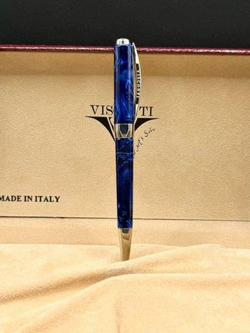 Visconti - Opera Blue Marbled - Balpen, Verzamelen, Pennenverzamelingen, Nieuw