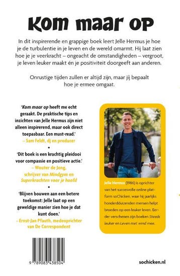 Kom maar op 9789083438504 Jelle Hermus, Boeken, Verzenden, Zo goed als nieuw, Jelle Hermus