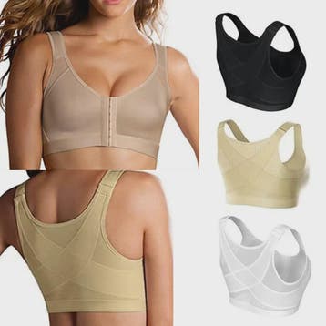 Houding Corrigerende Sport BH met Frontsluiting en Push-Up E, Verzenden, Nieuw