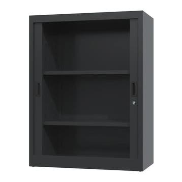 Nieuwe roldeurkast - 105x80x40cm - archiefkast - zwart, Huis en Inrichting, Kasten | Roldeurkasten en Archiefkasten, 100 tot 150 cm