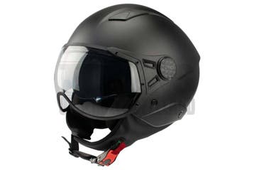 Helm Vito Jethelm met zonnevizier Lavori mat zwart (XS t/..., Ophalen of Verzenden, Nieuw, Vito