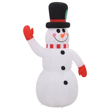 vidaXL Opblaasbare sneeuwpop 240 cm, Diversen, Verzenden, Nieuw