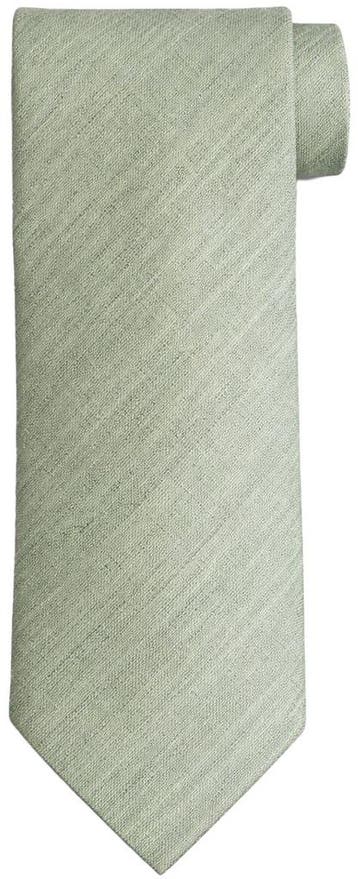Suitable Zijde Stropdas Two Toned Groen maat one size Heren, Verzenden, Nieuw, Groen, Suitable