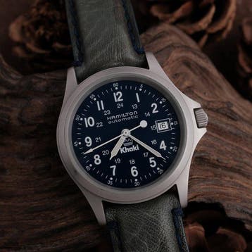 Hamilton - Khaki - Zonder minimumprijs - 9823 - Heren -, Nieuw