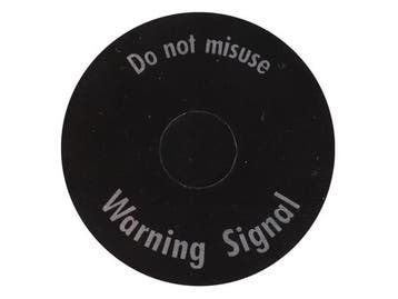 Sticker, noodlichtschakelaar, Engels. Porsche 911/912, Verzenden, Nieuw