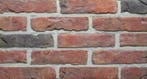 art. 4406 rood nuance zwart waalformaat gevelstenen, Nieuw, Bakstenen