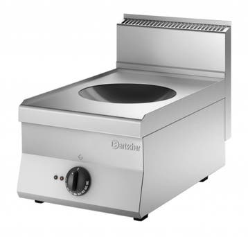 Bartscher Inductie Wok Keramische Kom 5000Watt  | Zone 30cm, Verzenden, Nieuw in verpakking