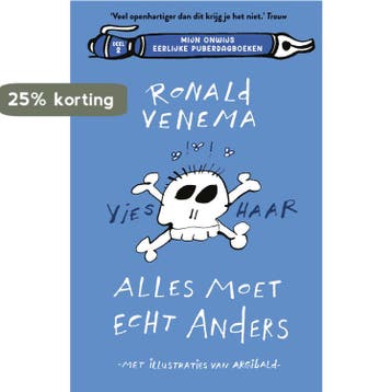 Alles moet echt anders / Mijn onwijs eerlijke puberdagboeken, Verzenden, Zo goed als nieuw, Ronald Venema
