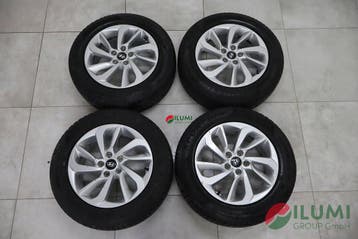 Velgen Hyundai Tucson IX35 17 Cali 225/60R17 5X114.3 7J ET5, Verzenden, Gebruikt, Banden en Velgen