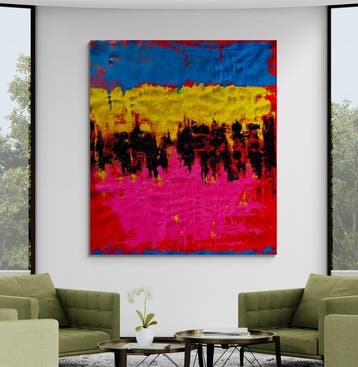 Jovan Srijemac (1962) - Magical landscape - XXL