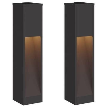 Tuinverlichting Solar 2st - Tweedekansje - OP=OP, Zonne-energie, Staal, Minder dan 50 watt, Staande lamp