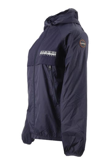 Napapijri Jas Jongens in maat 170 Blauw, Verzenden, Zo goed als nieuw, Napapijri, Jongen of Meisje