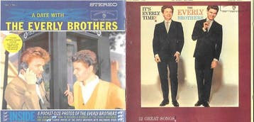 Everly Brothers - Its Everly Time &amp; A Date With The Eve, Ophalen of Verzenden, Gebruikt