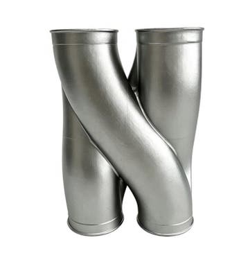 Universal Hydroformed Switchfire X-Pipe 3 inch Outlets, Auto-onderdelen, Uitlaatsystemen, Ophalen of Verzenden, Nieuw