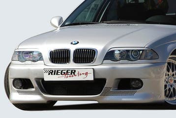 Rieger voorbumper | 3er E46: 02.02- - Lim., Touring | stuk o, Verzenden, Nieuw, BMW
