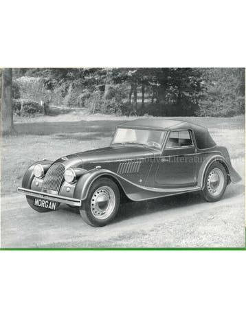 1958 MORGAN PROGRAMMA BROCHURE ENGLISH, Nieuw, Author