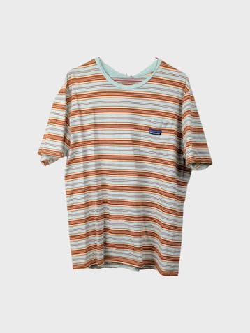 Patagonia T-shirt Heren maat M Oranje Vintage, Maat 48/50 (M), Oranje, Ophalen of Verzenden, Zo goed als nieuw