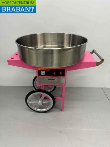 Suikerspinmachine met onderstel 73 cm 230V Horeca, Zakelijke goederen, Ophalen of Verzenden, Nieuw in verpakking