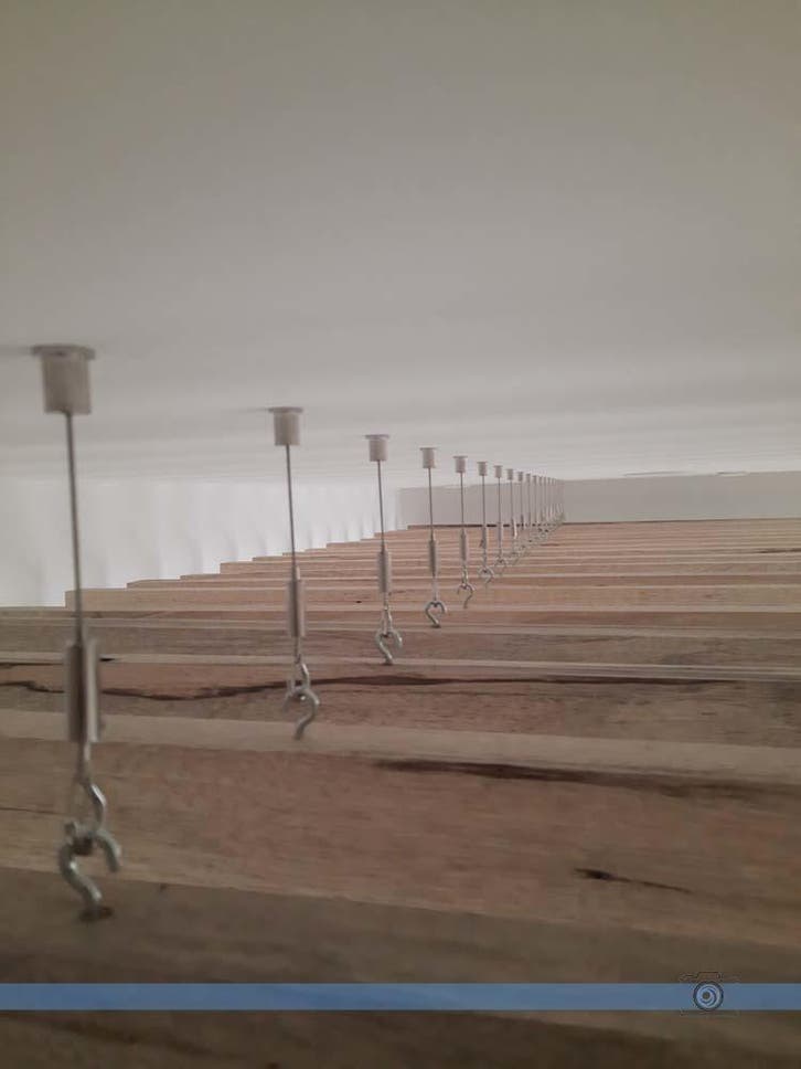 Plafondbevestiging voor staalkabel met eindstop, Doe-het-zelf en Verbouw, IJzerwaren en Bevestigingsmiddelen, Verzenden