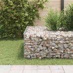 vidaXL Gabion plantenbak verhoogd kubus 50x50x50 cm, Verzenden, Minder dan 60 cm, Nieuw, Metaal