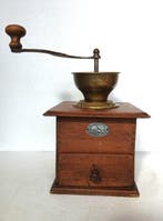 Zassenhaus - Koffiemolen - Hout, Messing, Metaal - hand