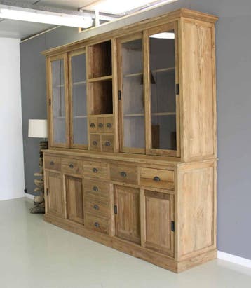 Teak kast Leiden, Huis en Inrichting, Ophalen of Verzenden, Nieuw, Teakhout