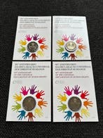 Portugal. 2 Euro 2008 Rechten van de Mens (4 stuks)