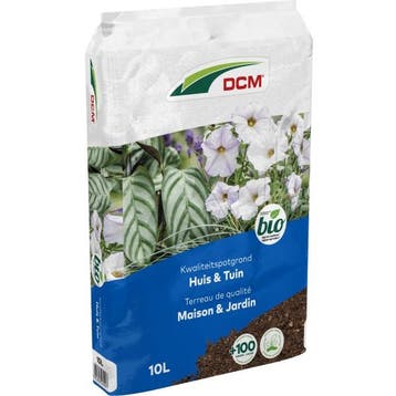 Potgrond | DCM | 10 liter (Universeel, Bio-label), Tuin en Terras, Verzenden