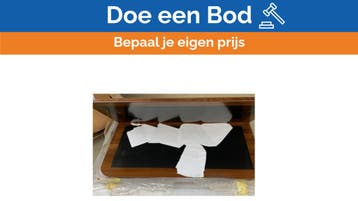 Bieden: Ferretti foltable cockpit table teak, Ophalen of Verzenden, Nieuw, Zeilboot of Motorboot