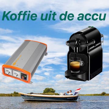 WhisperPower Omvormer Met Koffiezetapparaat, Watersport en Boten, Ophalen of Verzenden, Nieuw, Zeilboot of Motorboot