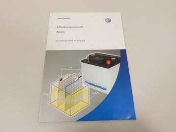 VW Zelfstudieprogramma #234 (2) Accu's, Verzenden