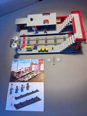 Lego Set - 7822 - City - 7822 Station, Nieuw