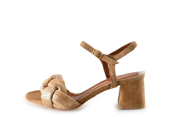 Anonymous Copenhagen Sandalen in maat 38 Brons, Kleding | Dames, Schoenen, Overige kleuren, Zo goed als nieuw, Sandalen of Muiltjes
