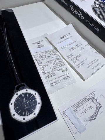 Swatch Royal Pop - Swatch × Audemars Piguet OCHO NEGRO -, Nieuw