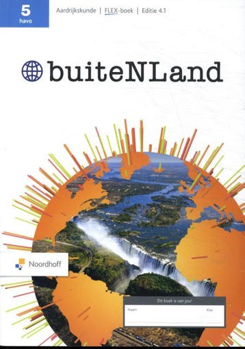 buiteNLand 5 havo Flex boek 9789001024888, Boeken, Zo goed als nieuw