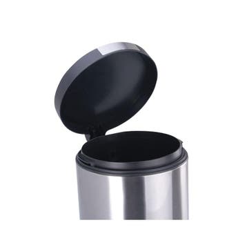Artistic step bin 30 ltr - Mat RVS, Verzenden, Nieuw
