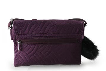 Kipling Schoudertas Paars, Verzenden, Zo goed als nieuw, Paars