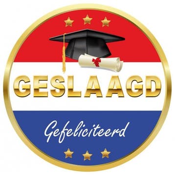 Kartonnen onderzetters Geslaagd - Geslaagd feestartikelen, Ophalen of Verzenden, Nieuw
