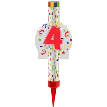 Ijsfontein Confetti Print Cijfer 4, Hobby en Vrije tijd, Ophalen of Verzenden, Nieuw