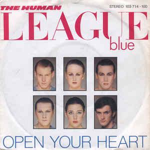 vinyl single 7 inch - The Human League - Open Your Heart, Cd's en Dvd's, Vinyl Singles, Verzenden, Zo goed als nieuw, 7 inch, Overige genres