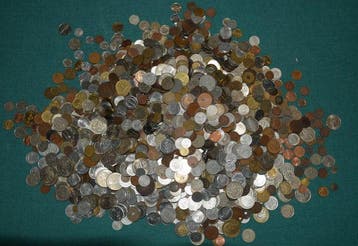 Themacollectie - Set van meer dan 3000 munten - bijna 10 kg