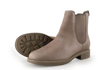 Timberland Chelsea boots in maat 39½ Beige, Verzenden, Beige, Overige typen, Zo goed als nieuw