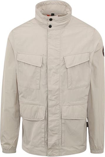 Napapijri Inti Jas Beige maat 3XL Heren, Verzenden, Beige, Nieuw, Overige maten