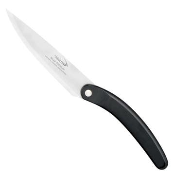Déglon Steakmes – Smal Lemmet – Gebogen Punt – 12 cm, Ophalen of Verzenden, Nieuw, Hout