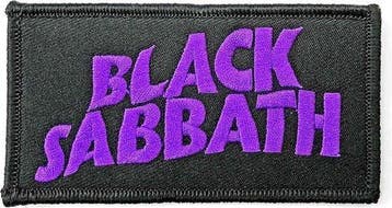 Black Sabbath - Wavy Logo - patch officiële merchandise, Ophalen of Verzenden, Nieuw, Kleding