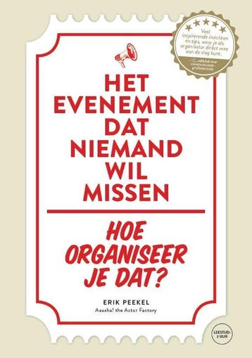 Het evenement dat niemand wil missen - Erik Peekel, Verzenden, Zo goed als nieuw, Erik Peekel