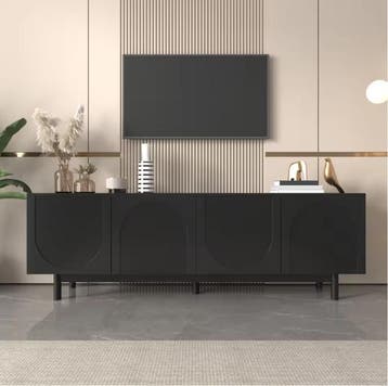 TV-meubel 175 cm – Modern lowboard met deuren en planken, Verzenden, Nieuw