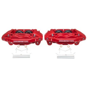 Power Stop 08-15 Toyota Sequoia Front Red Calipers w/o, Ophalen of Verzenden, Nieuw