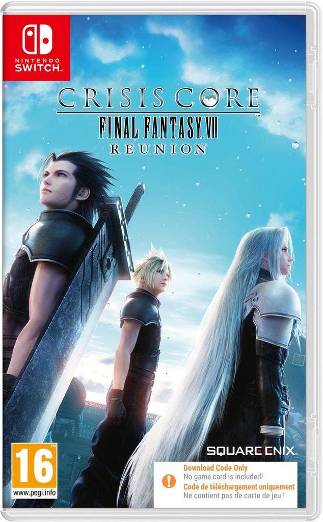 CRISIS CORE: Final Fantasy VII REUNION - Switch - Code in, Spelcomputers en Games, Spelcomputers | Nintendo Wii U, Verzenden