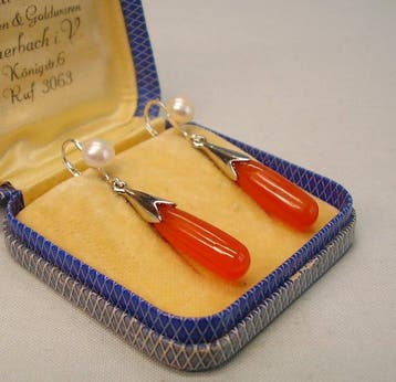 Zonder minimumprijs - Oorbellen Zilver - 16.50ct. tw., Nieuw